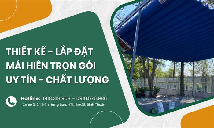 Thiết kế - lắp đặt mái hiên trọn gói uy tín - chất lượng